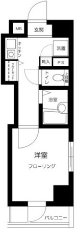 池袋駅 徒歩14分 7階の物件間取画像